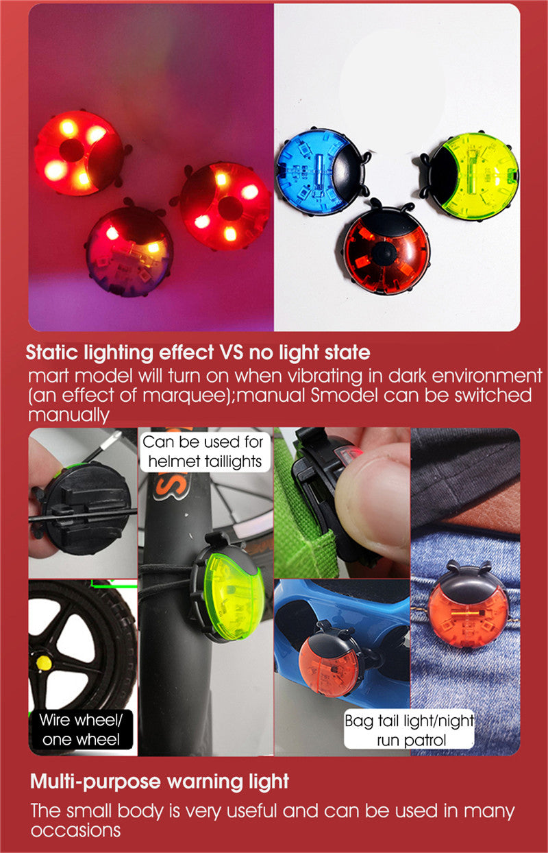 WEST BIKING Smart LED Bicycle Wheel Light Bike Front Tail