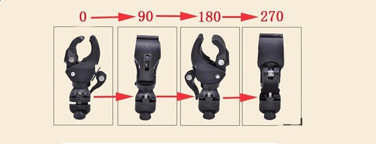 Mountain Bike Riding Front Lamp Holder