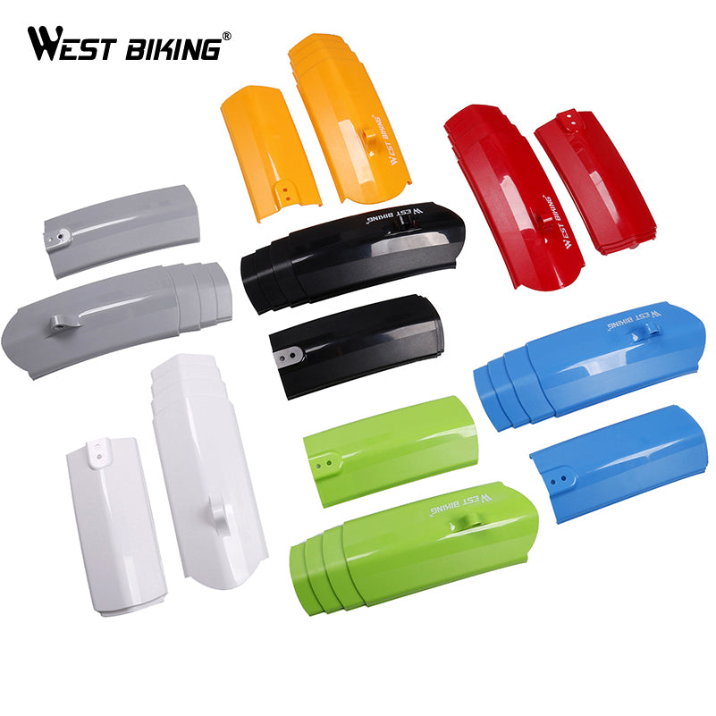 WEST BIKING Telescopic Folding Bicycle Fenders with Taillight