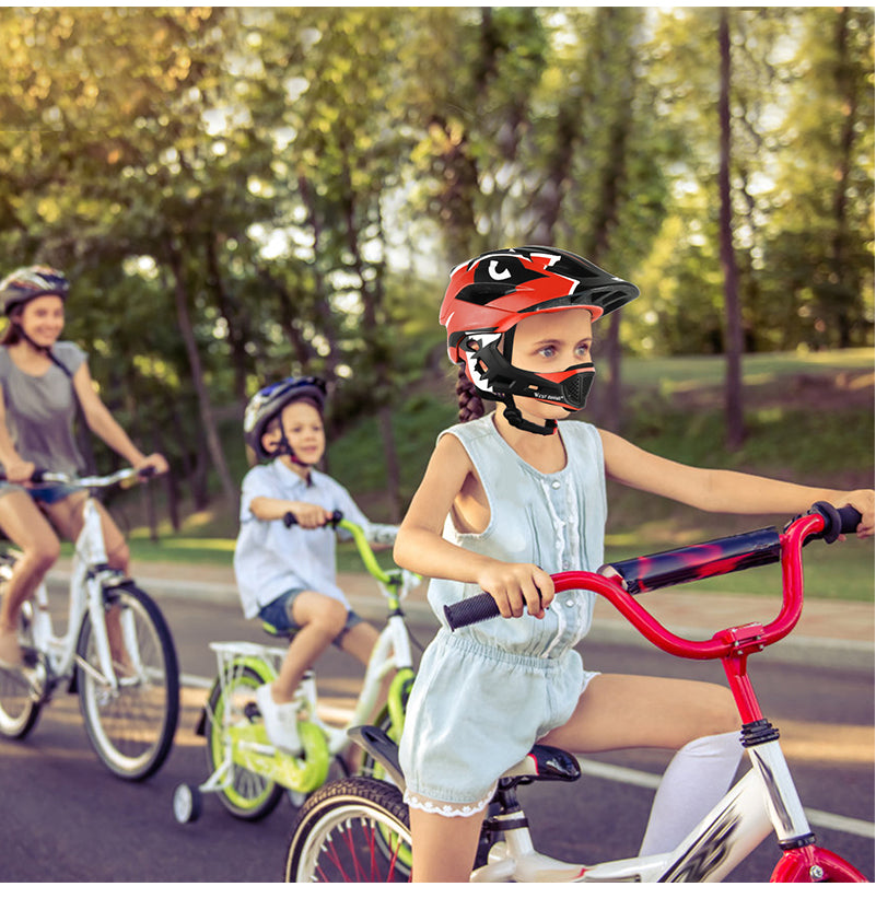 Children Bike Bicycle Helmet Full Covered